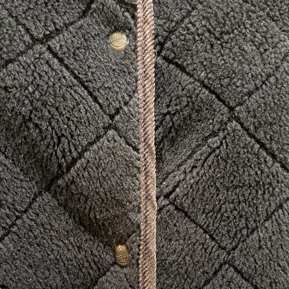Woolrich Black Quilted Teddy Jacket - Picture 3 of 4